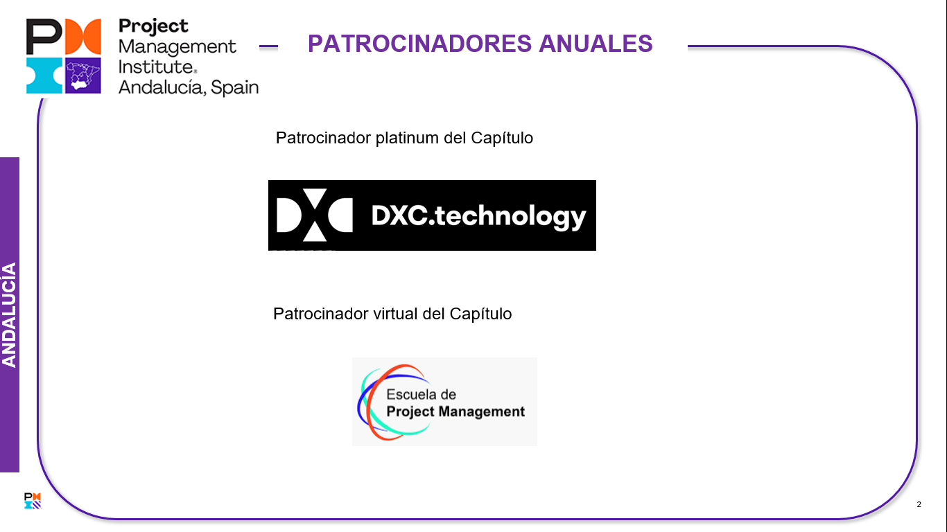 patrocinadores pmiandalucia vosse2020